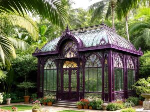 Victorian Style Steel And Glass Greenhouse For Sale Ysgh 059